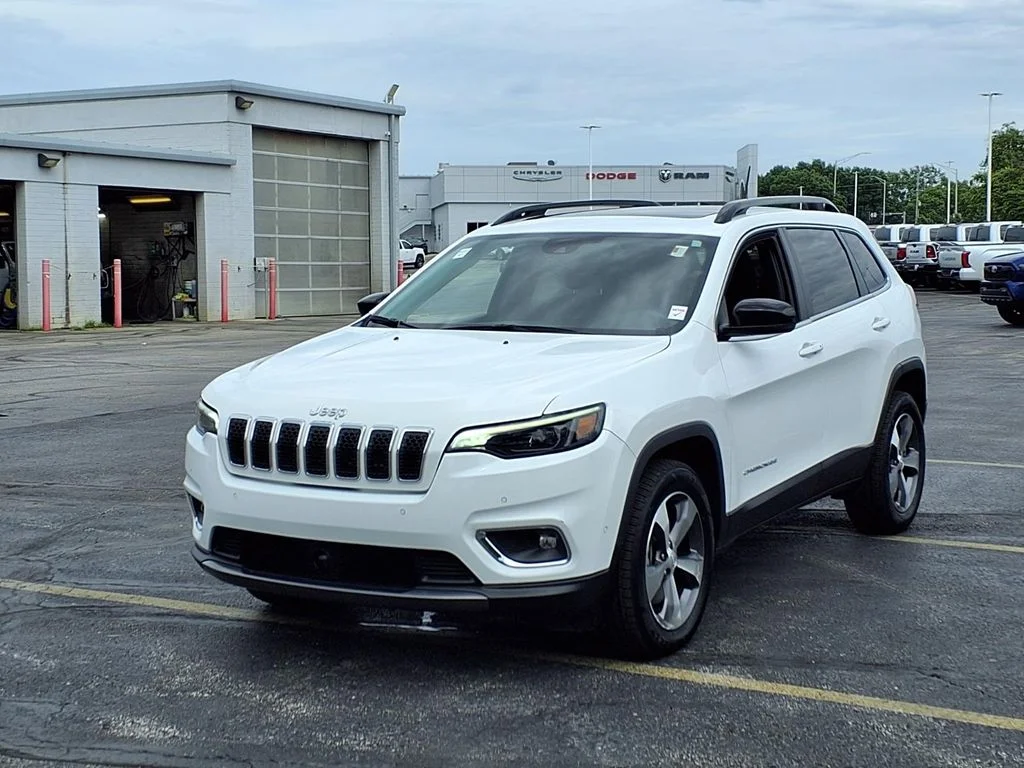 Certified 2022 Jeep Cherokee Limited with VIN 1C4PJMDX7ND509349 for sale in Kansas City