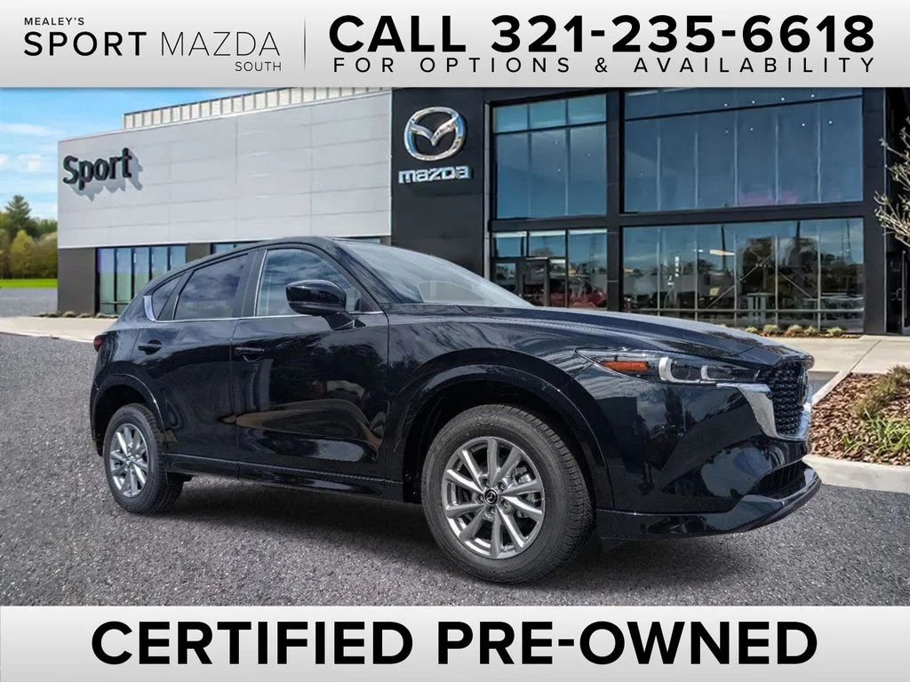 Certified Used 2025 Black Mazda 2.5 S Select Package image 1