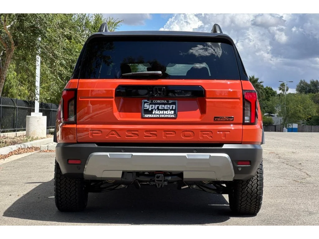 New 2026 Sunset Orange Honda TrailSport Blackout image 5