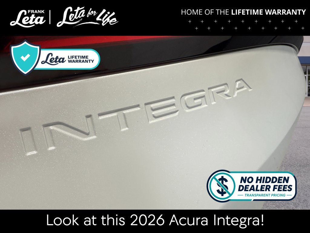 New 2026 Platinum White Pearl Acura w/A-Spec Package image 10