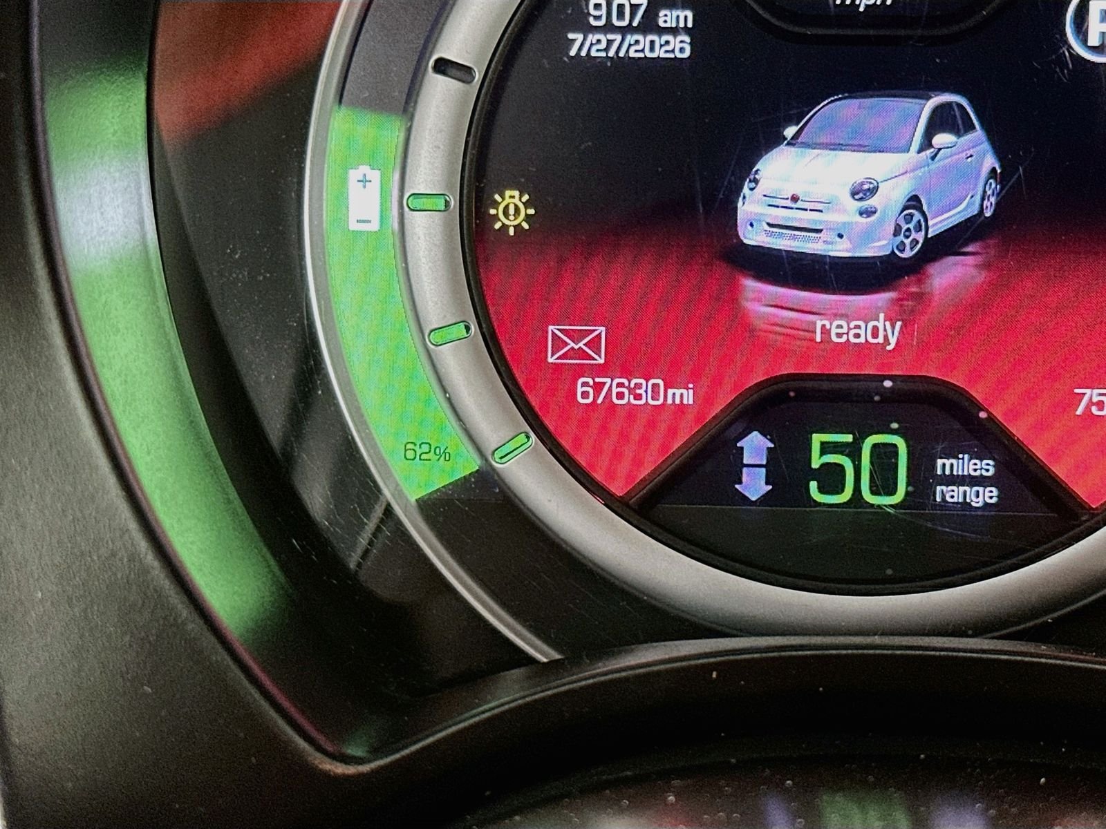 Used 2014 Granito Lucente (Granite Crystal) FIAT Battery Electric image 12