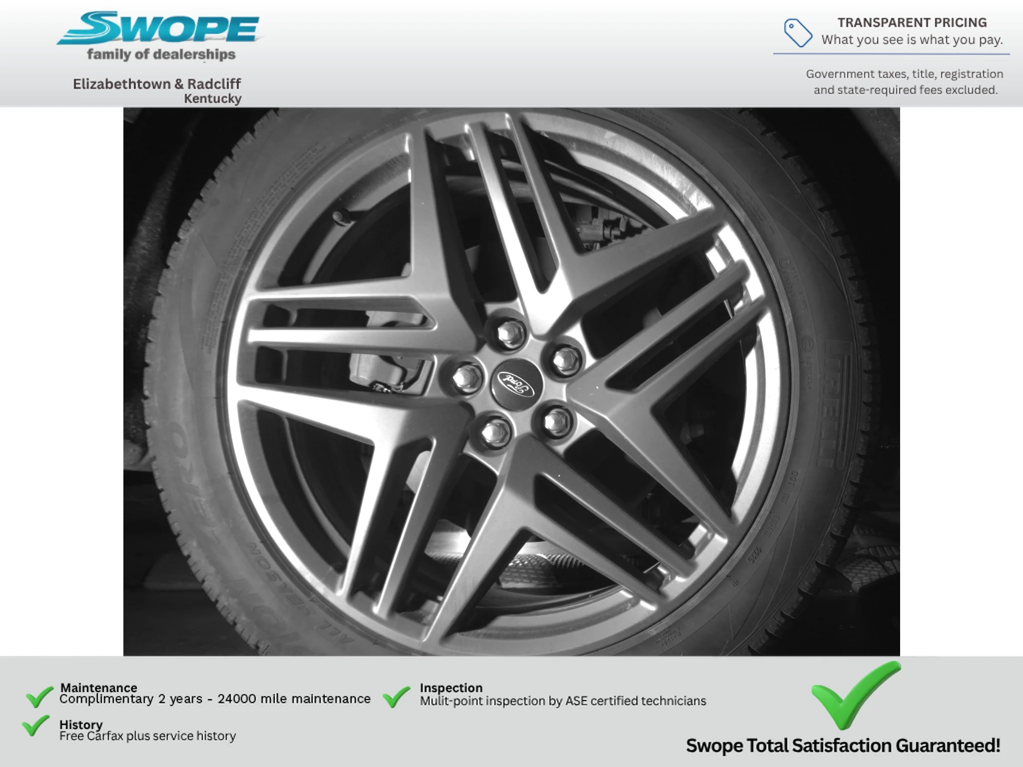 Used 2025 Rapid Red Metallic Tinted Clearcoat Ford ST image 25