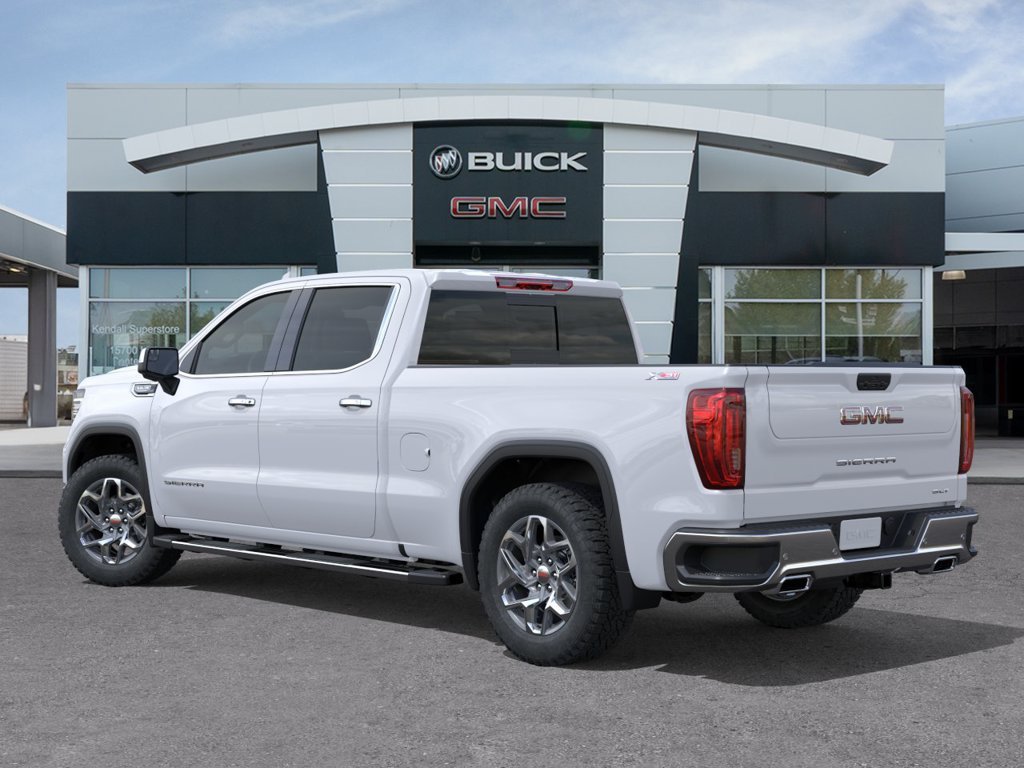 New 2026 Glacier White Tricoat GMC SLT image 3