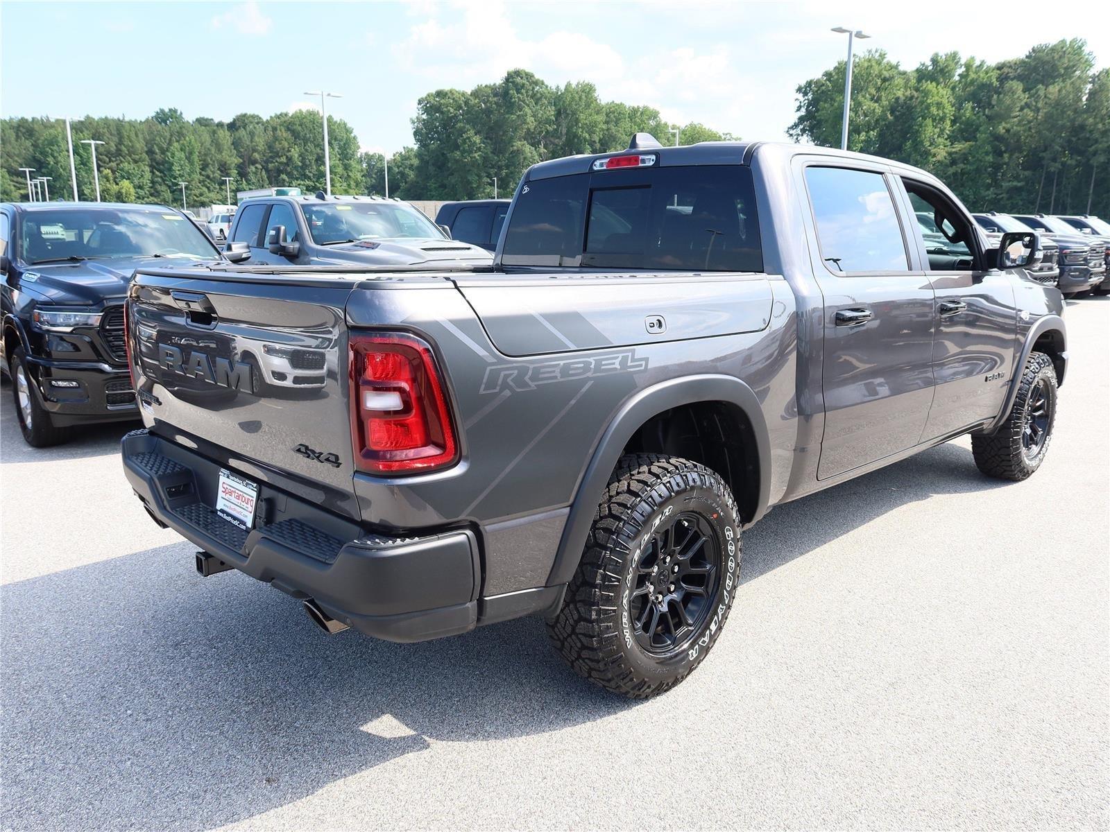 New 2026 Granite Crystal Metallic Clear-Coat Exterior Paint RAM Rebel image 6