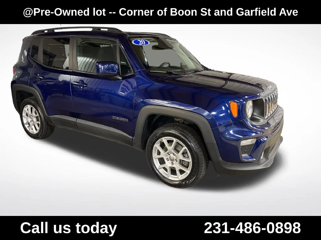 Used 2020 Blue Jeep Latitude image 8