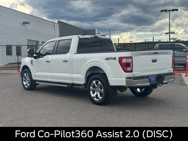 Used 2022 White Ford Lariat image 3