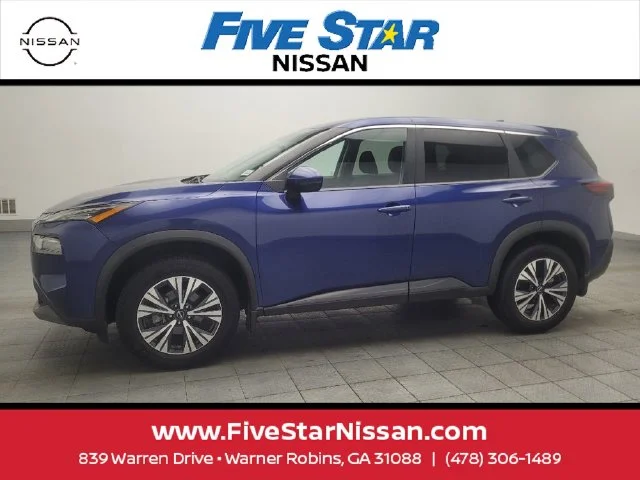 Used 2022 Blue Nissan SV image 10
