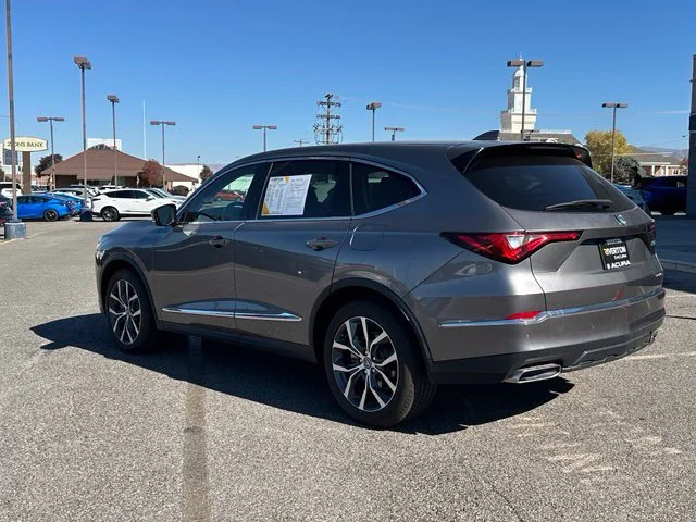 Used 2024 Liquid Carbon Metallic Acura SH-AWD TECH image 36