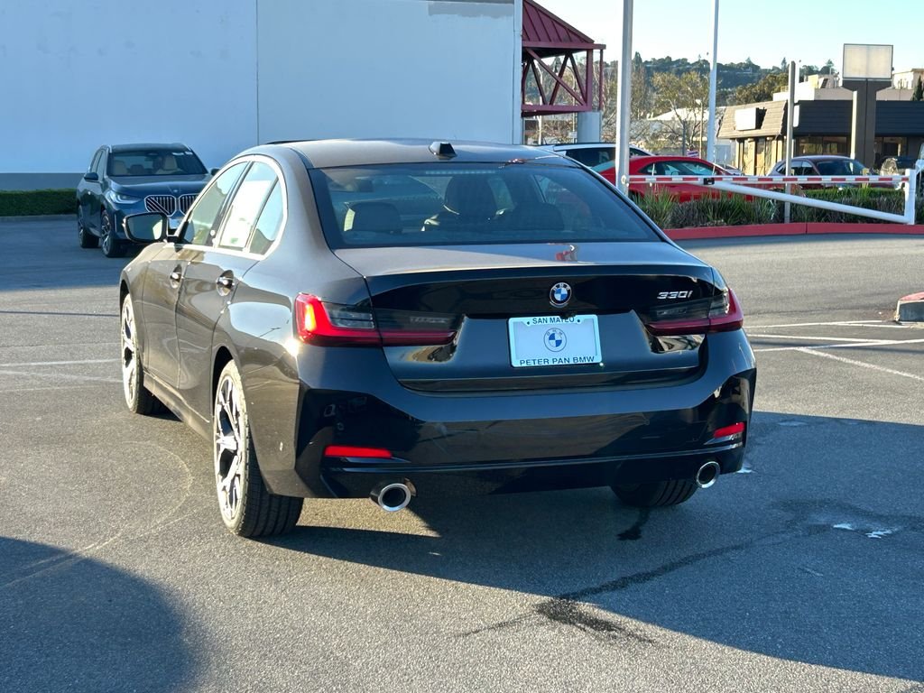 New 2026 Jet Black BMW 330i image 3