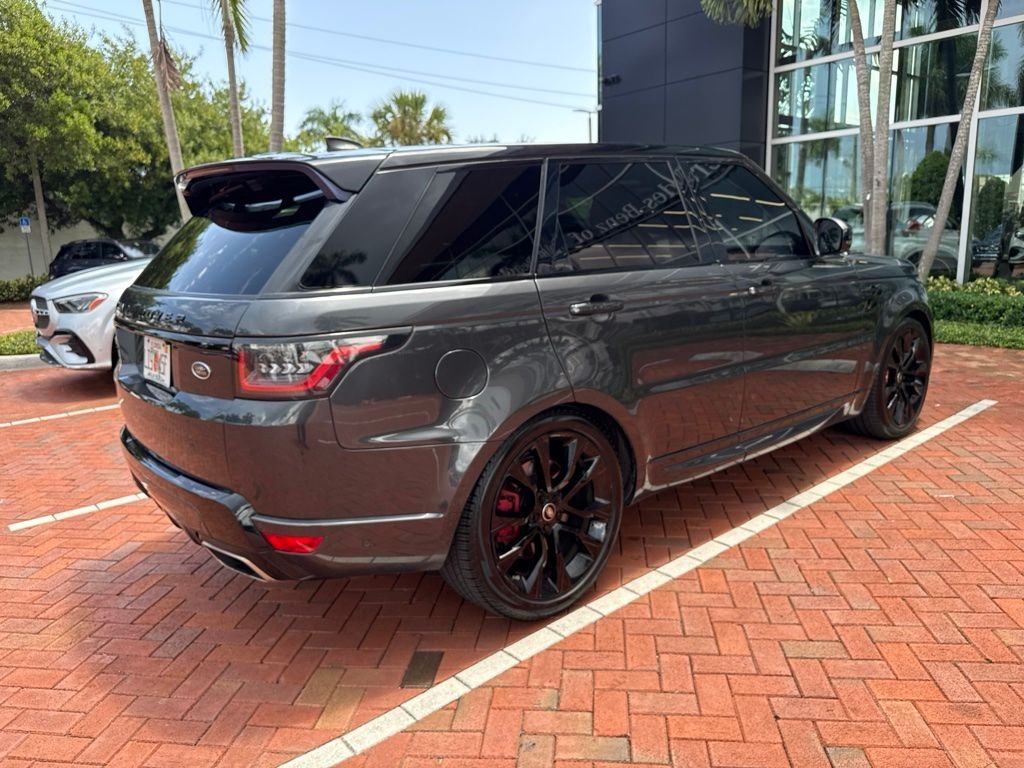 Used 2020 Gray Land Rover HST image 8