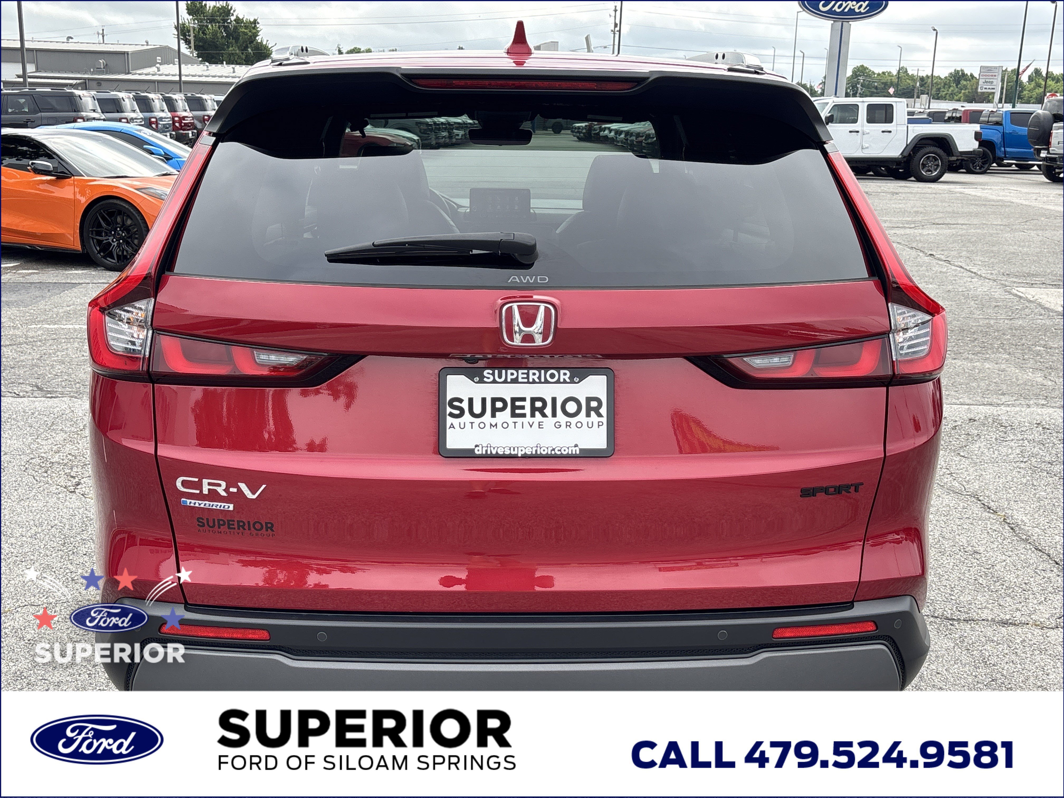 Used 2024 Red Honda Sport-L AWD image 4