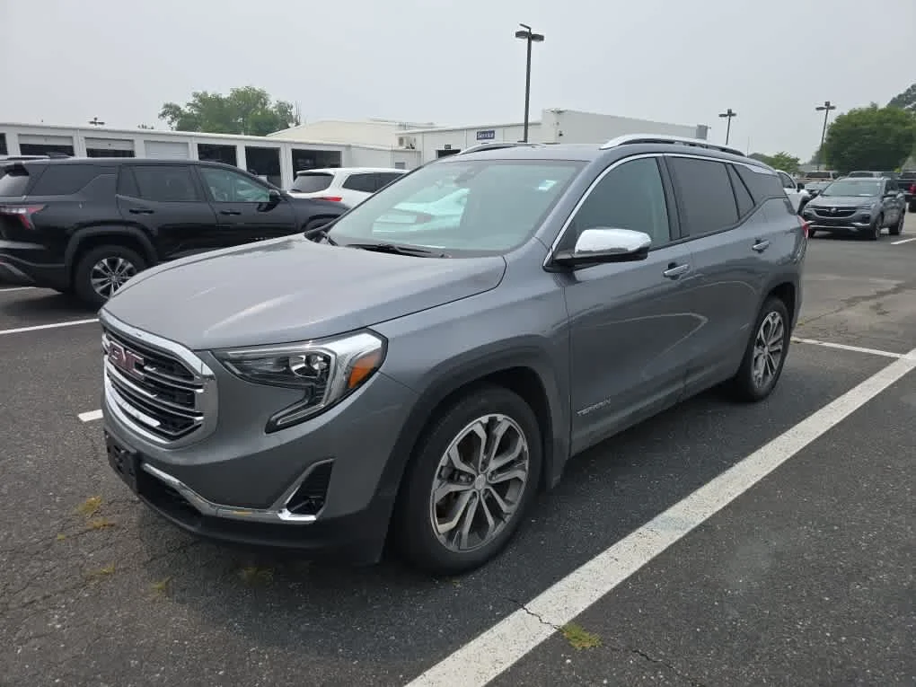 Used 2019 Satin Steel Metallic GMC SLT image 1
