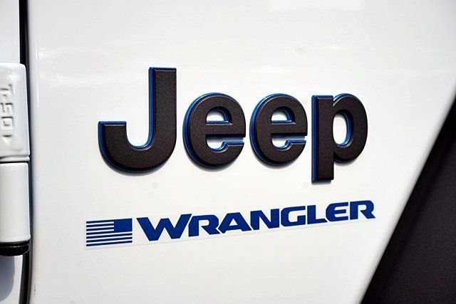 New 2025 Bright White Clear-Coat Exterior Paint Jeep Sport S 4xe image 12