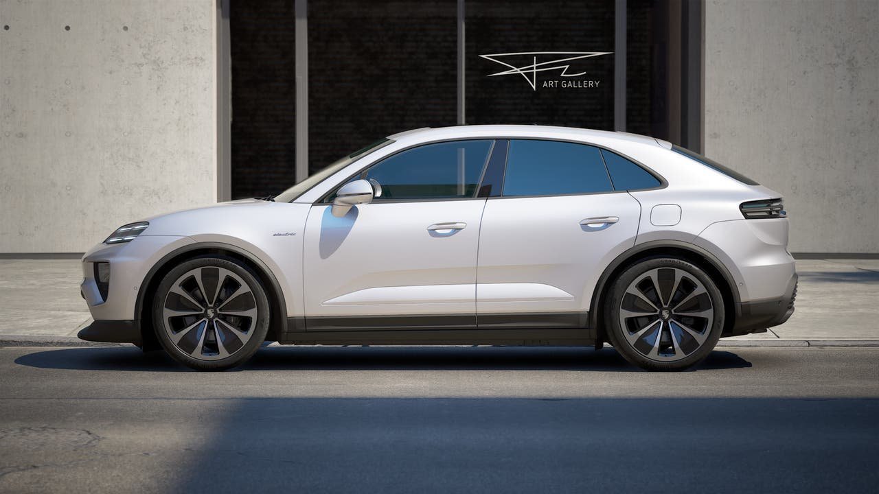 New 2026 Ice Grey Metallic Porsche 4 Electric image 2
