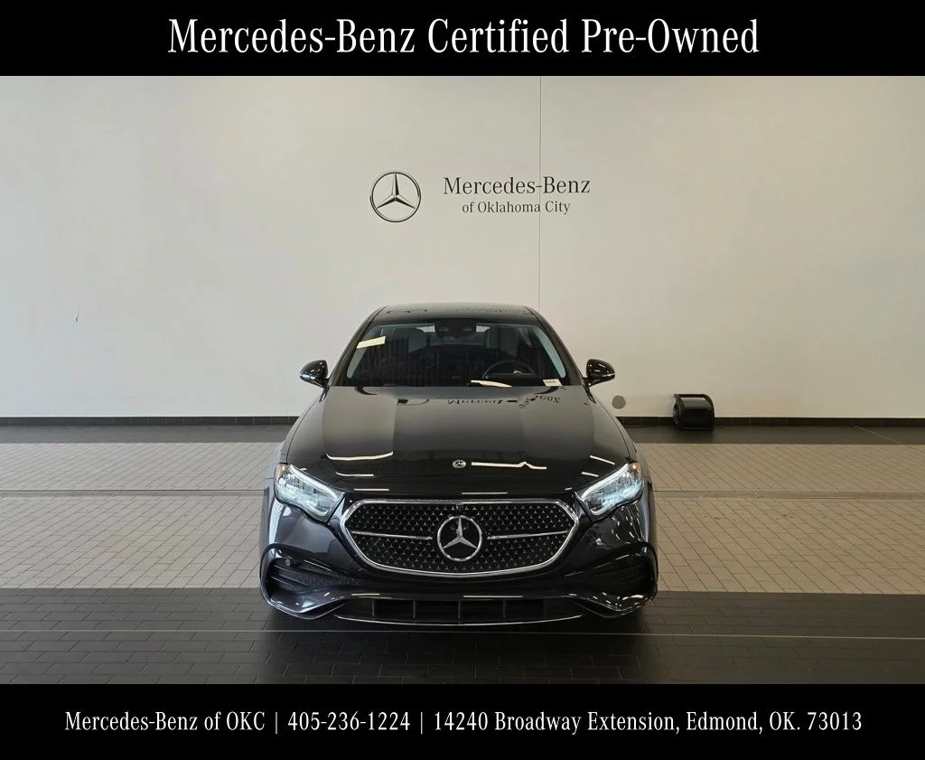 Certified Used 2025 Gray Mercedes-Benz E 350 image 2