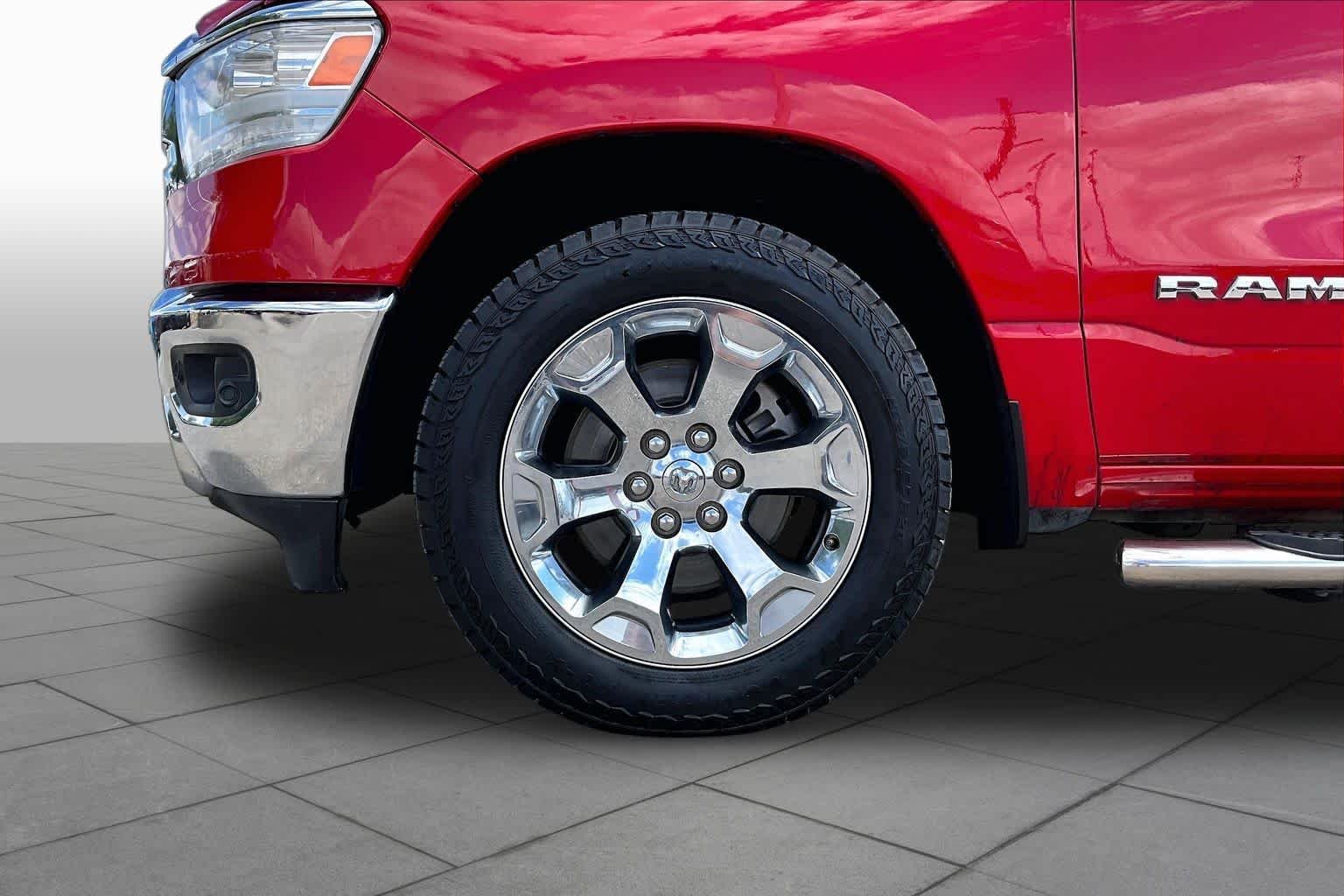 Used 2020 Flame Red Clearcoat Ram Lone Star image 9