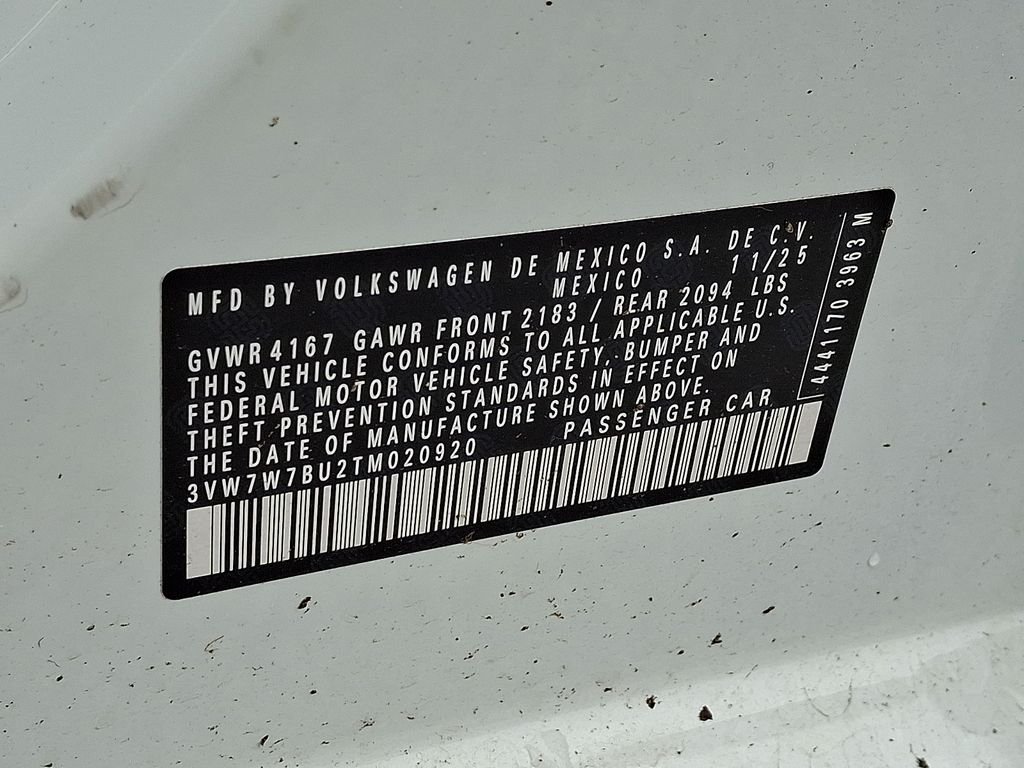 New 2026 White Volkswagen 1.5T SE image 10