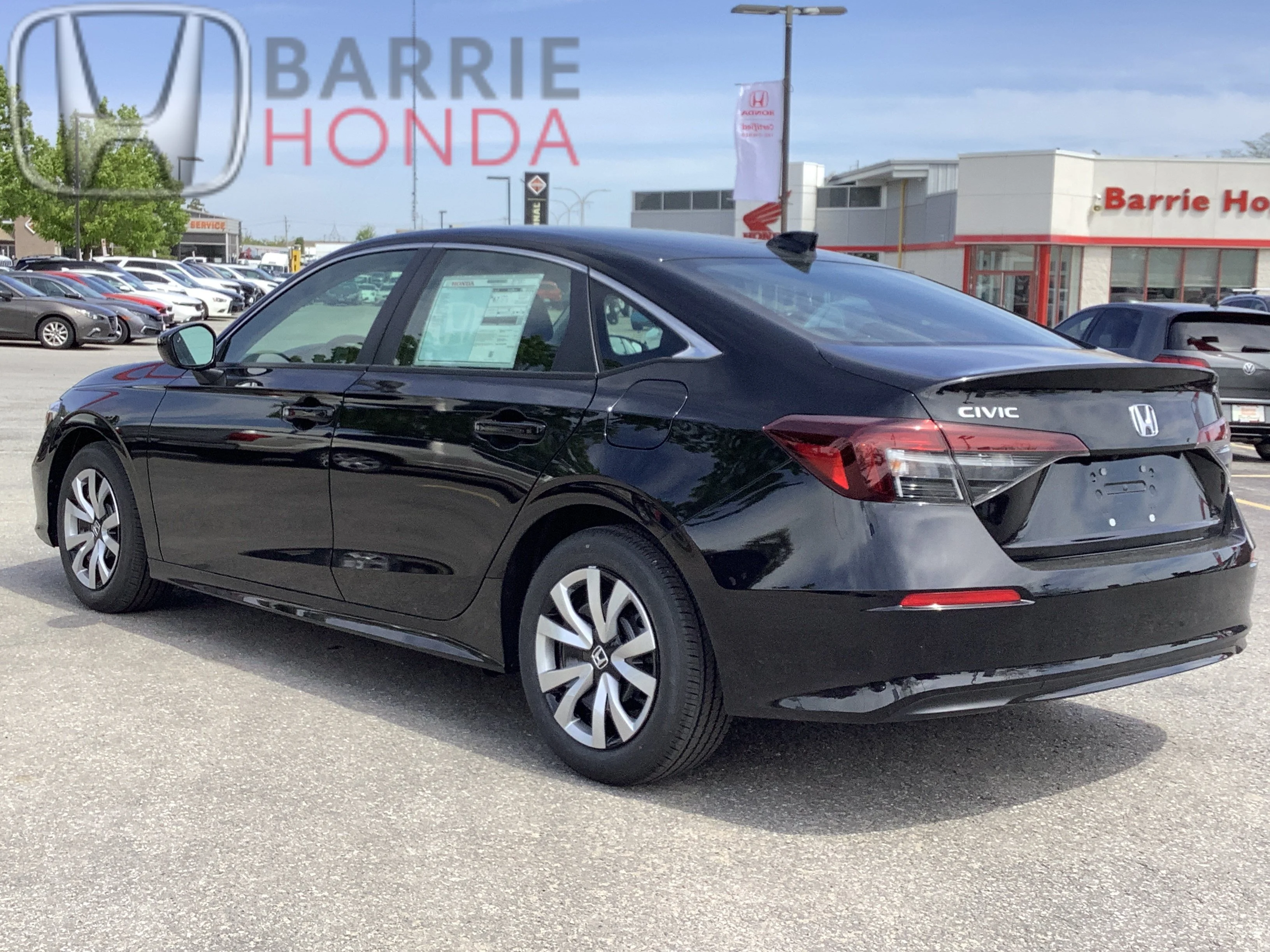 New 2026 Crystal Black Pearl Honda LX image 4
