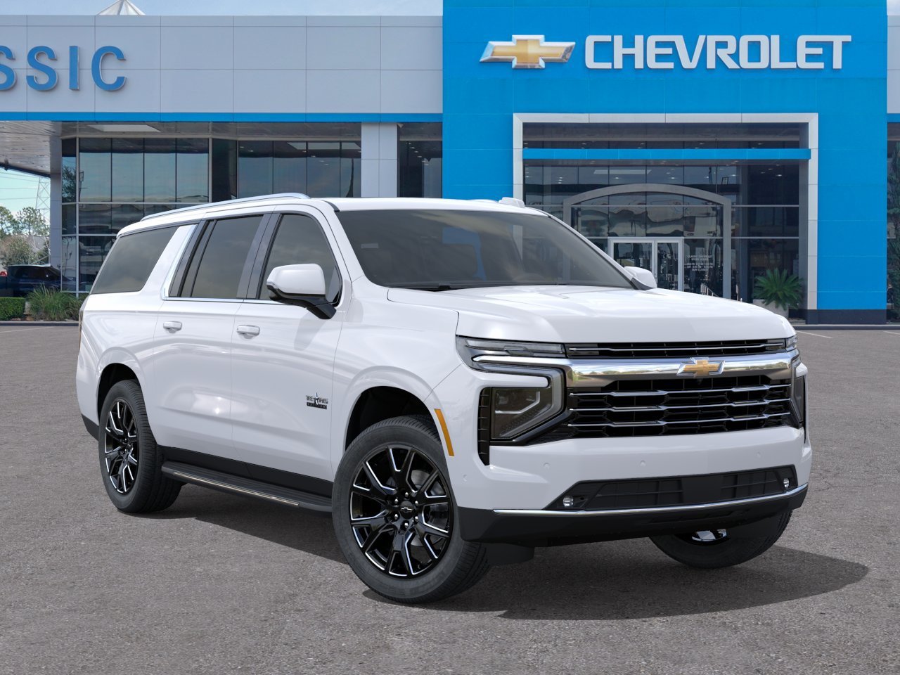 2026 Chevrolet Suburban LT White at Classic Elite Chevrolet Hwy 6