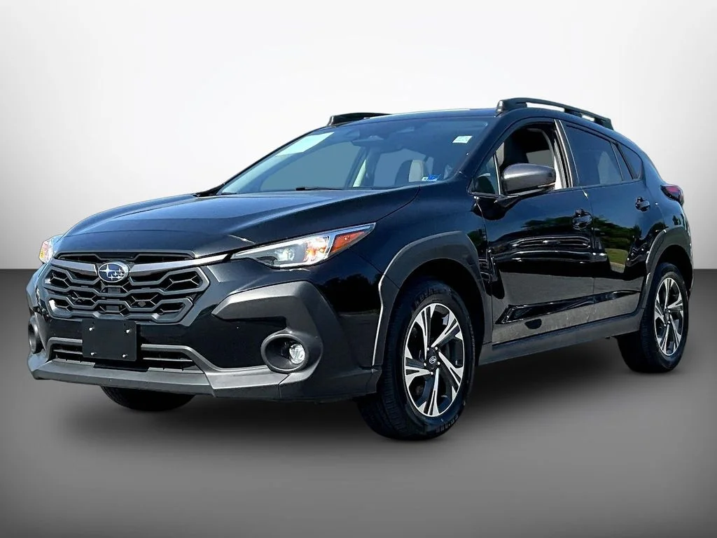 Used 2024 Crystal Black Silica Subaru Premium image 3