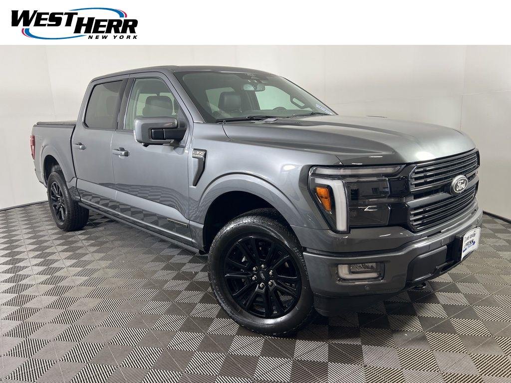 Used 2025 Gray Metallic Ford Platinum image 1