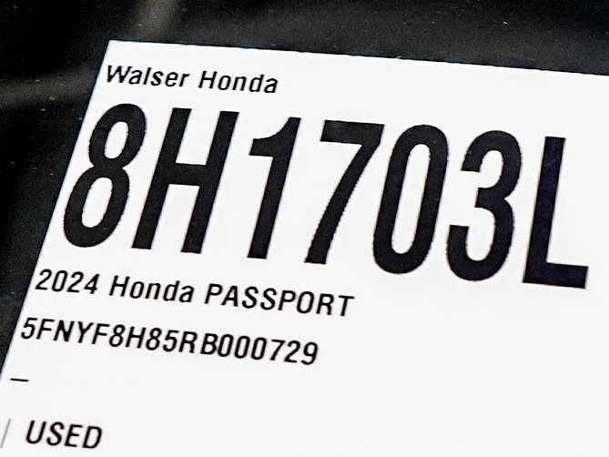 Used 2024 Crystal Black Pearl Honda Black Edition image 33