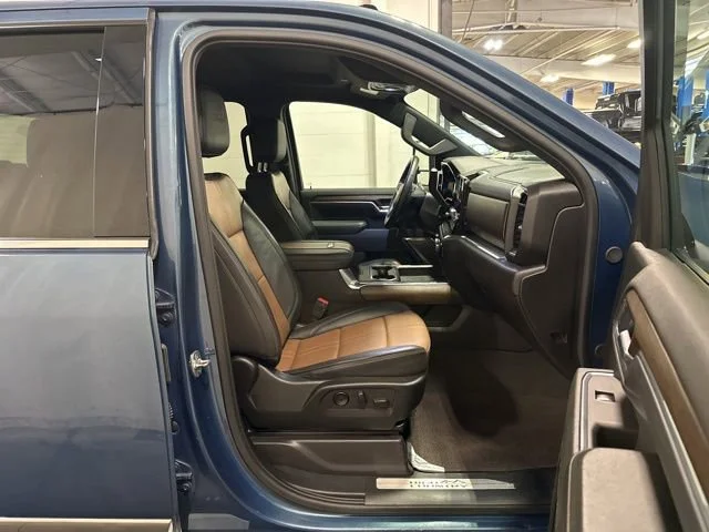 Used 2025 Lakeshore Blue Metallic Chevrolet High Country image 14
