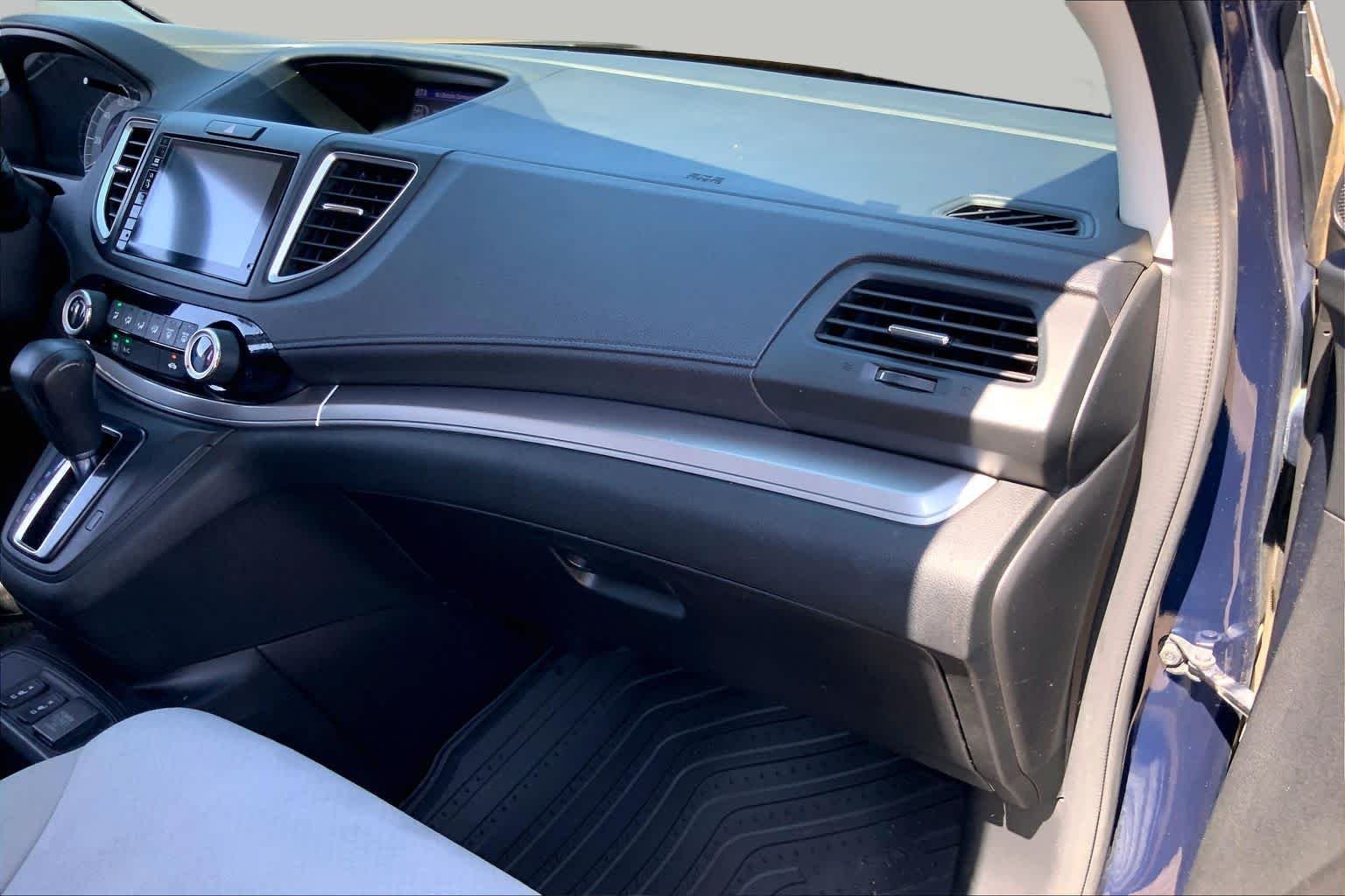 Used 2015 Obsidian Blue Pearl Honda EX image 19