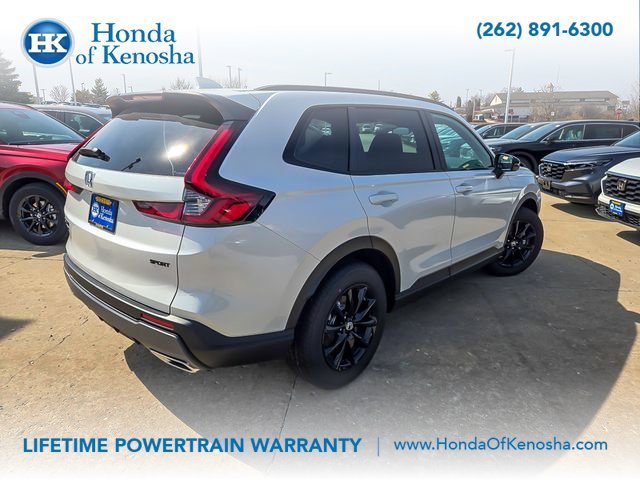 New 2027 Platinum White Pearl Honda Sport Hybrid AWD image 5