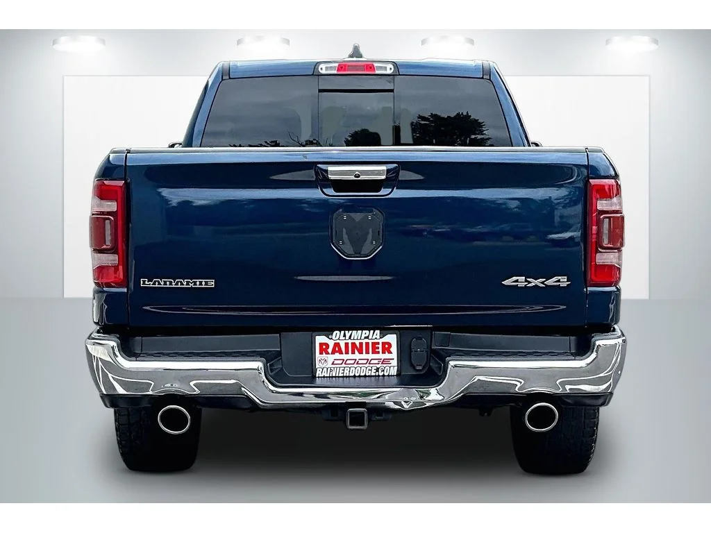 Used 2021 Patriot Blue Pearlcoat Ram Laramie image 4