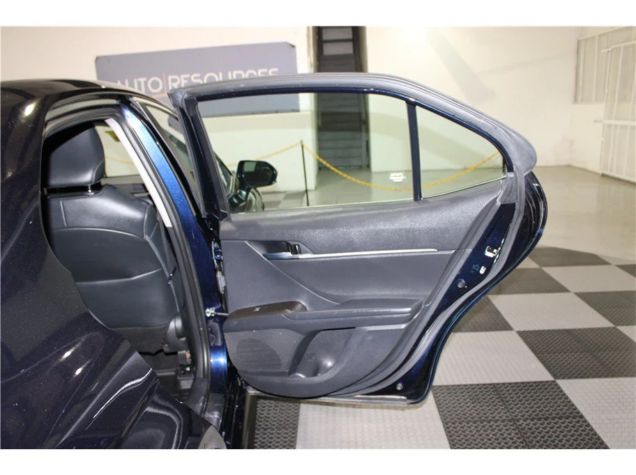 Used 2021 Blue Toyota SE Sedan 4D image 22