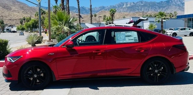 New 2026 Performance Red Pearl Acura A-Spec Tech Package image 3