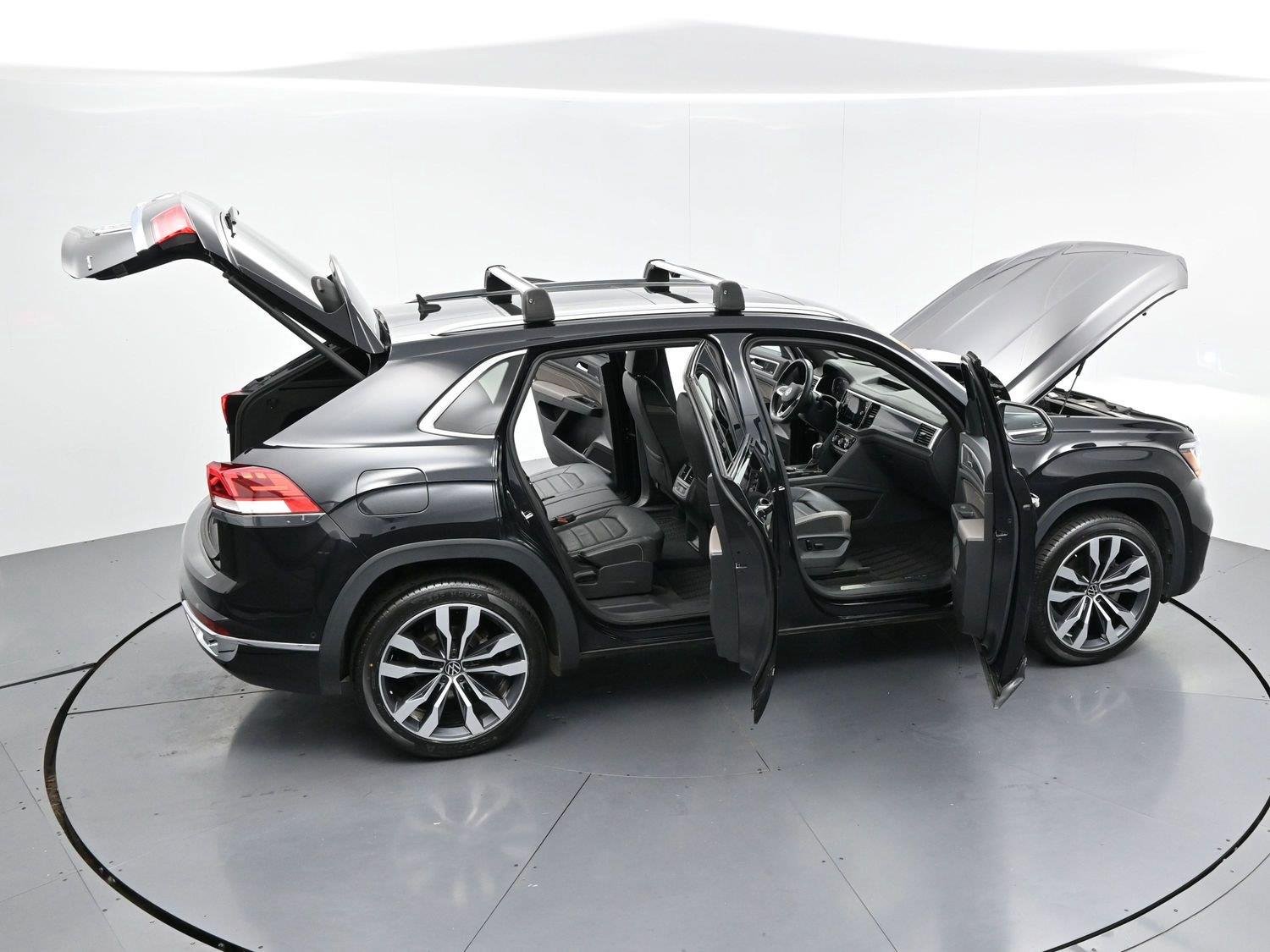 Used 2023 Deep Black Pearl Volkswagen 3.6L V6 SEL Premium R-Line image 46