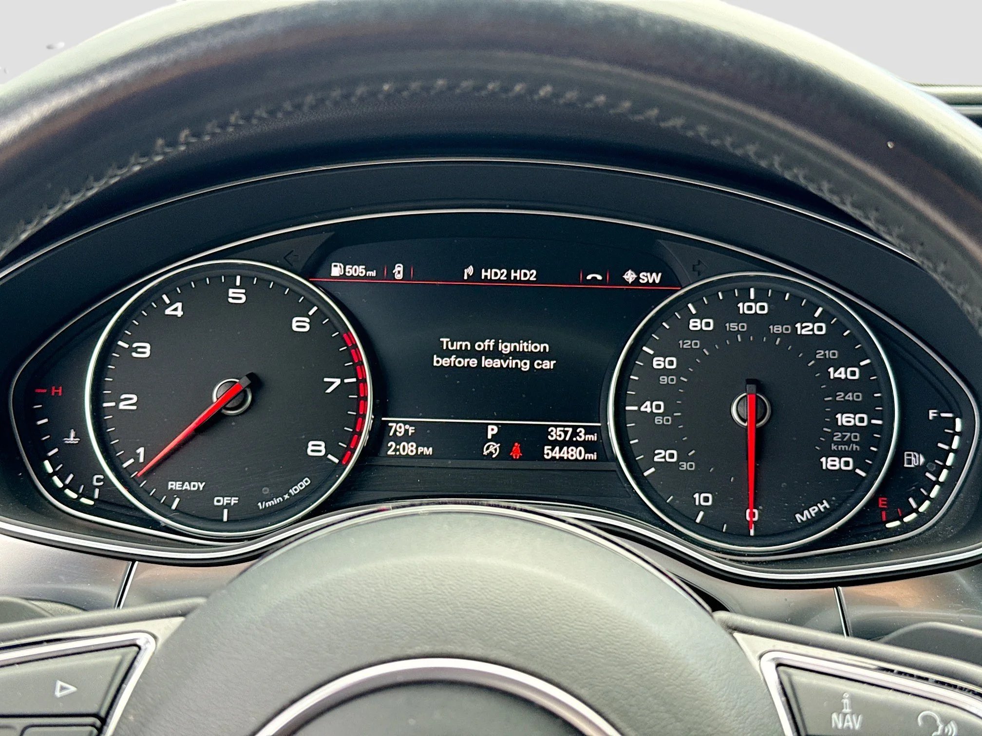 Used 2018 Moonlight Blue Metallic Audi Premium Plus image 40