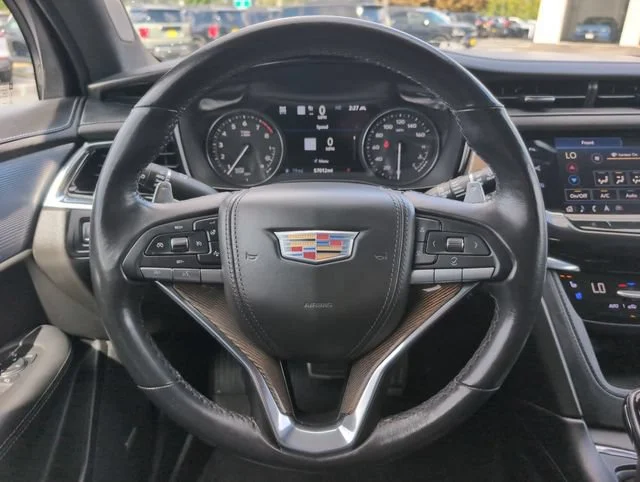Used 2021 Stellar Black Metallic Cadillac Sport image 22
