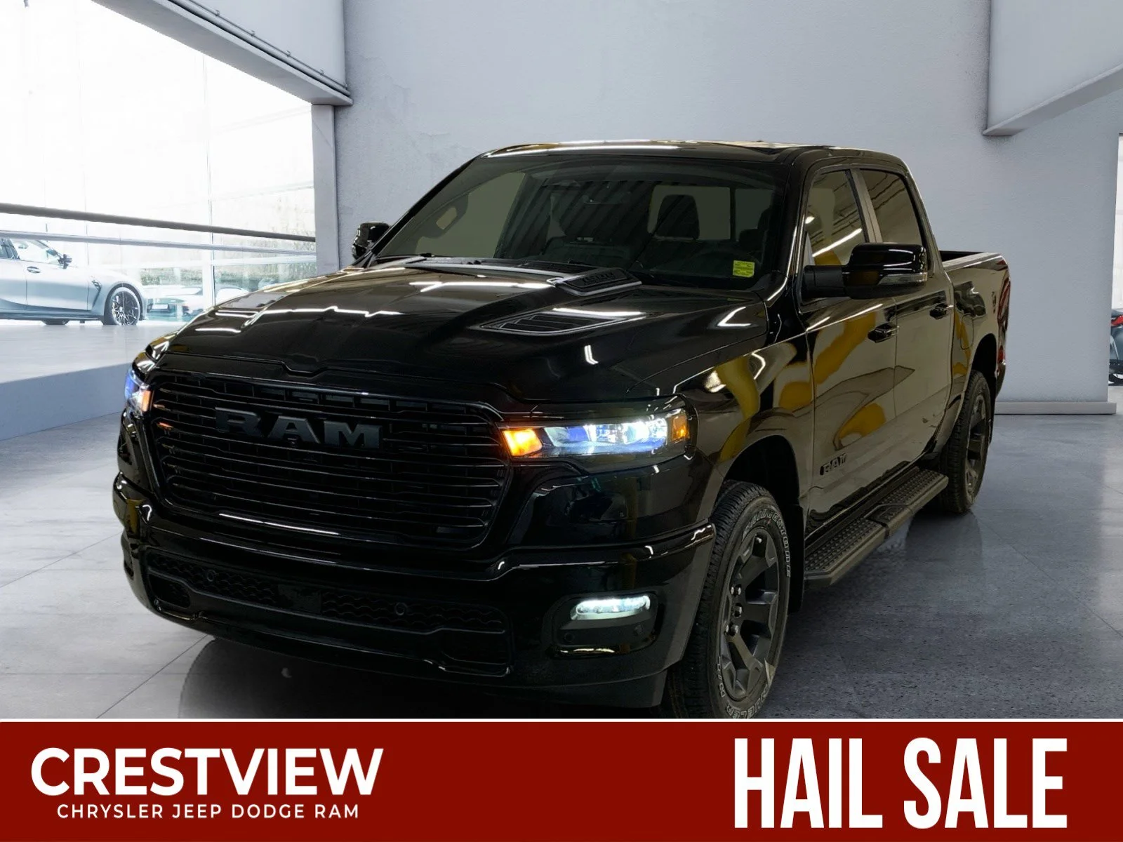 New 2026 Diamond Blk Crystal Pearl Ram Sport image 1