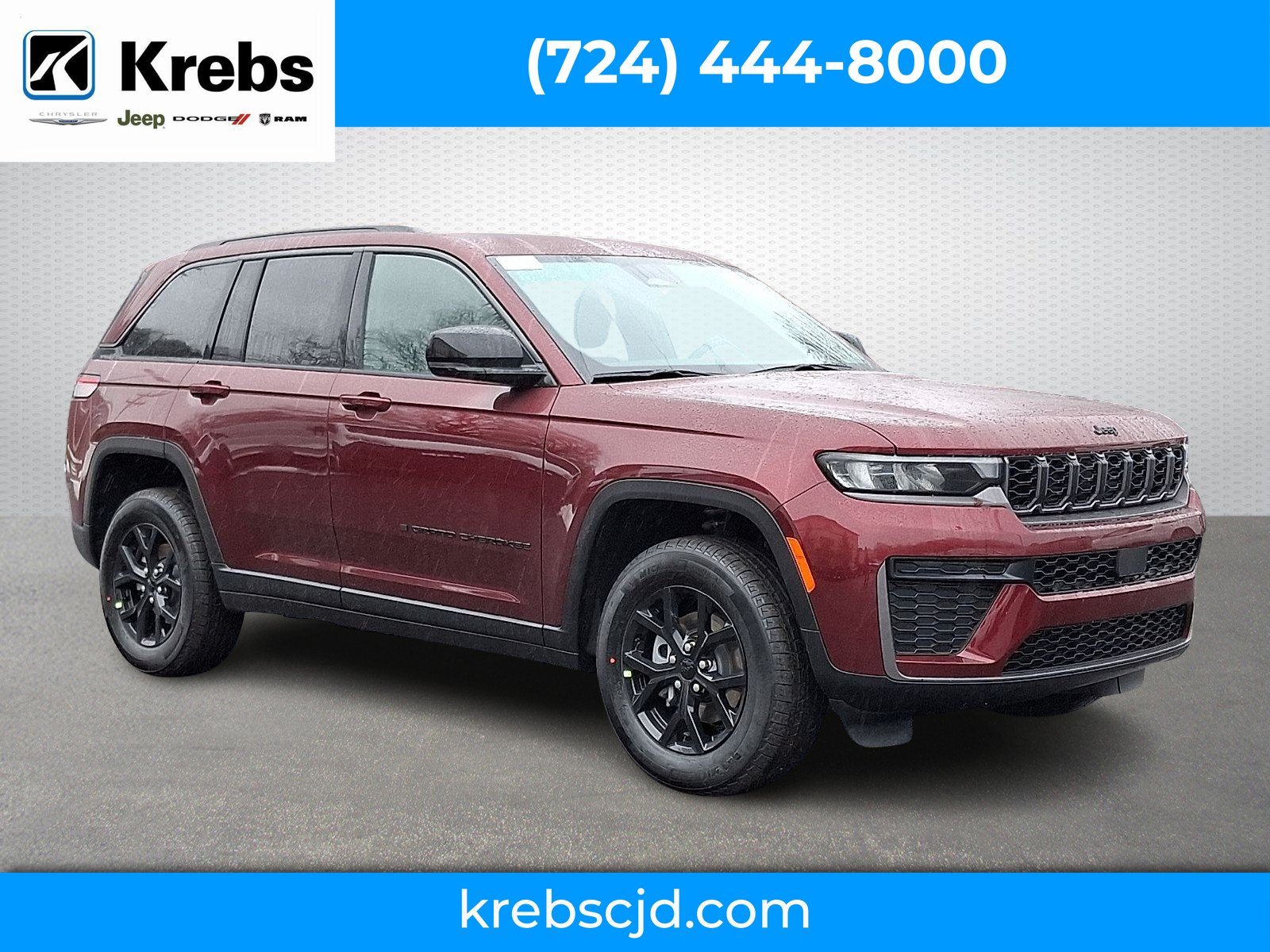 New 2026 Velvet Red Pearl-Coat Exterior Paint Jeep Altitude 4x4 image 1