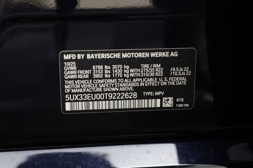 Certified Used 2026 Carbon Black Metallic BMW M60i image 25