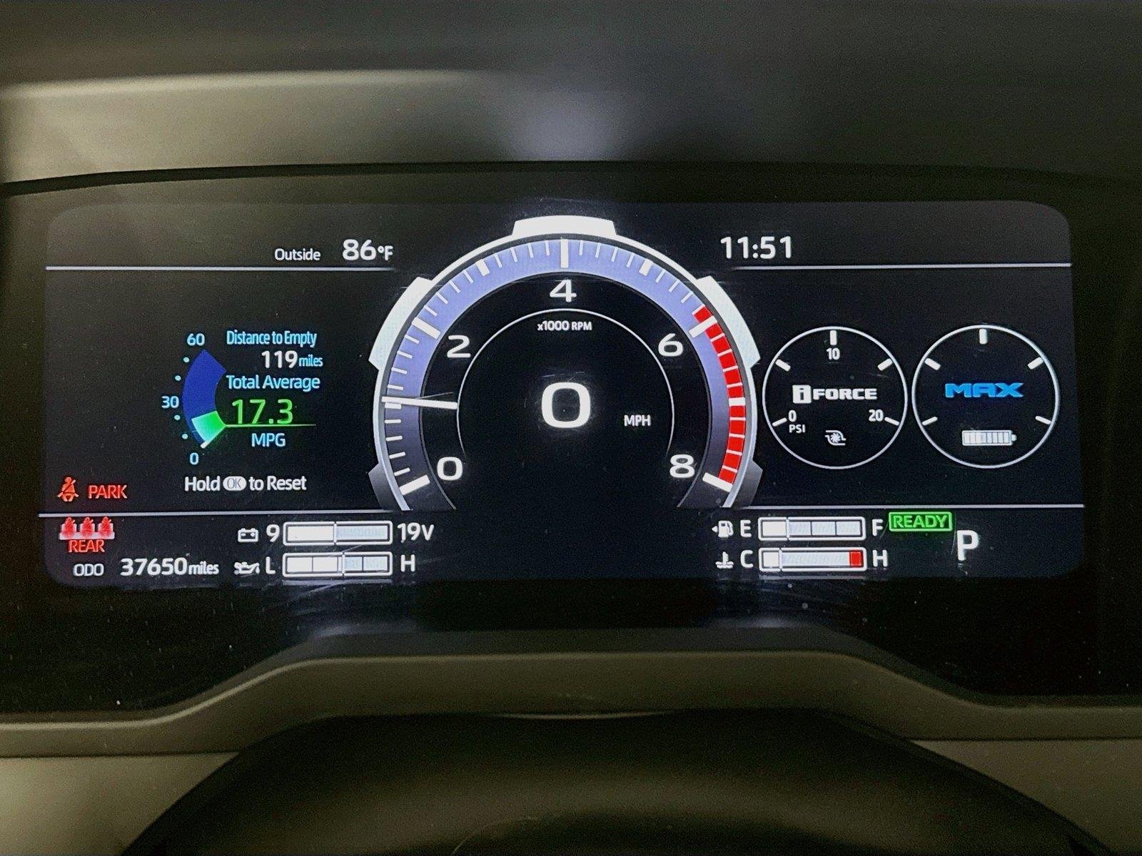 Used 2024 Midnight Black Metallic Toyota Platinum Hybrid image 21