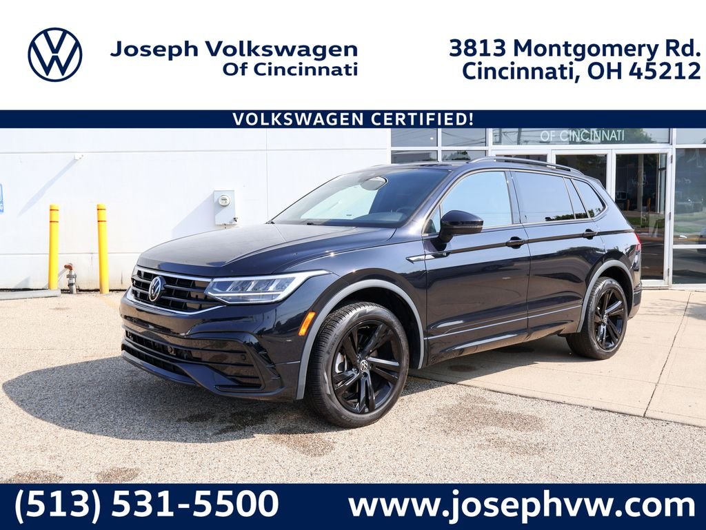 Certified Used 2024 Black Volkswagen 2.0T SE R-Line Black image 1