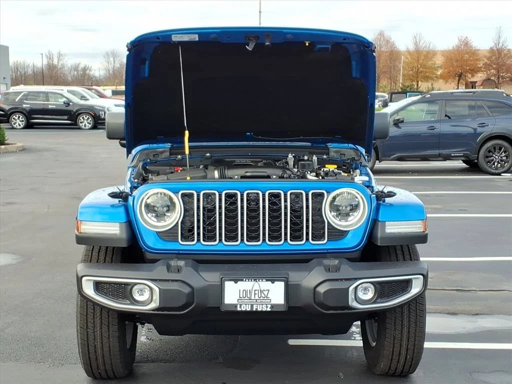 New 2026 Hydro Blue Pearl-Coat Exterior Paint Jeep Sahara image 21