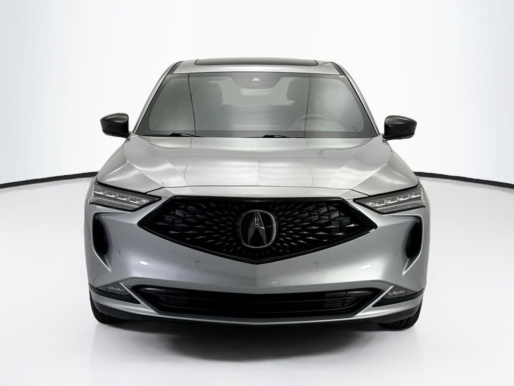 Used 2023 Lunar Silver Metallic Acura A-Spec image 2