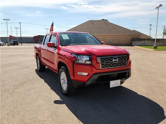 Used 2024 Red Alert Nissan SV (A9) 4x2 Crew Cab 5 ft. box 126 in. WB image 5