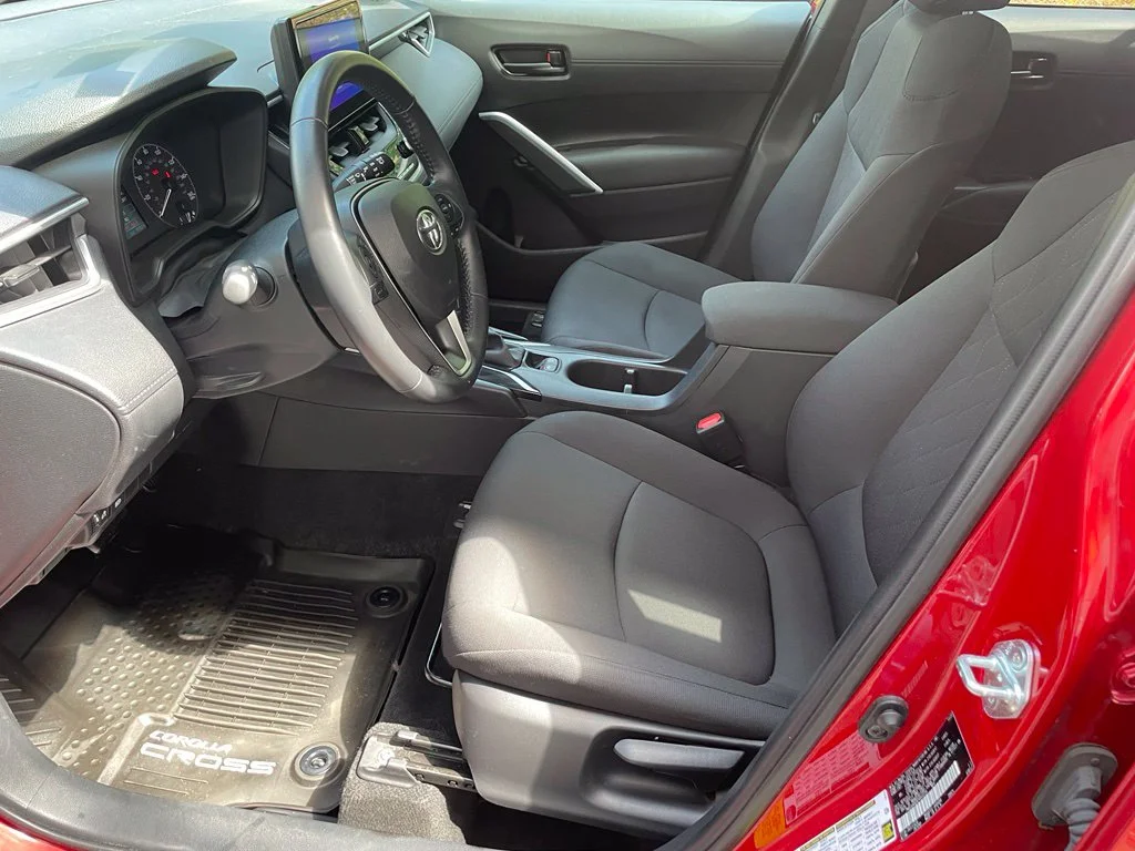 Used 2023 Barcelona Red Metallic Toyota LE image 13
