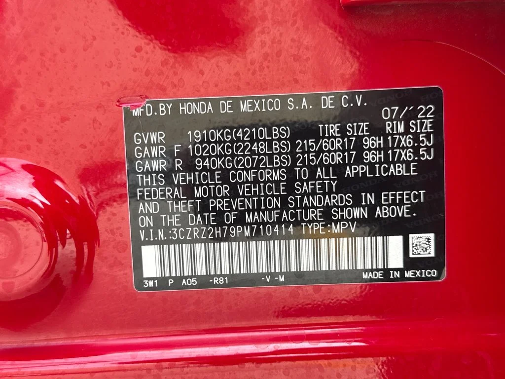 Certified Used 2023 Red Honda EX-L image 31