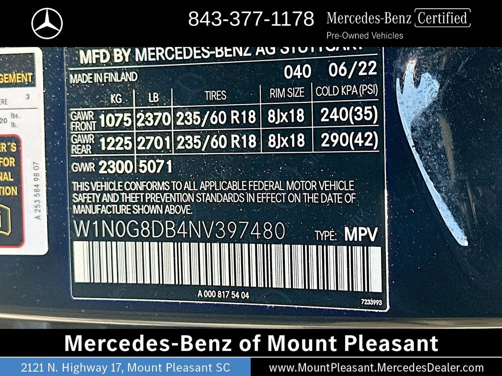 Certified Used 2022 Black Mercedes-Benz GLC 300 image 31