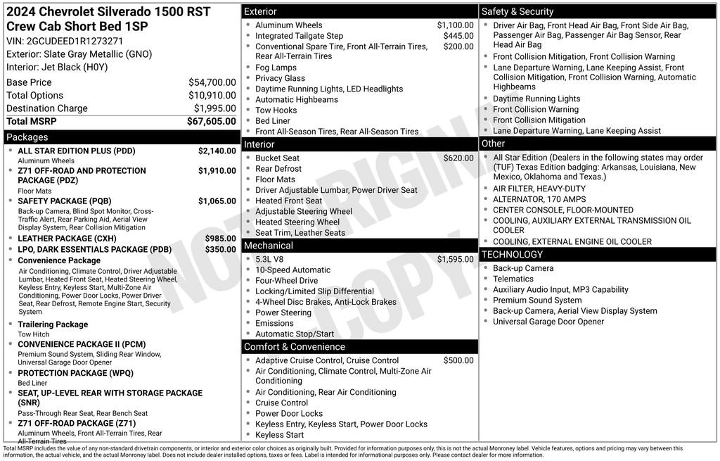 Certified Used 2024 Gray Chevrolet RST image 18