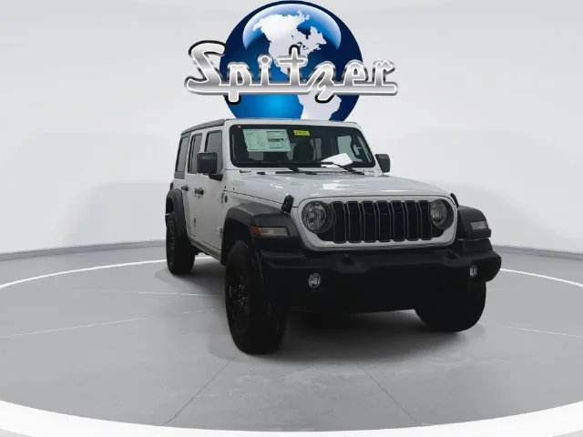 New 2026 Bright White Clear-Coat Exterior Paint Jeep Sport image 3