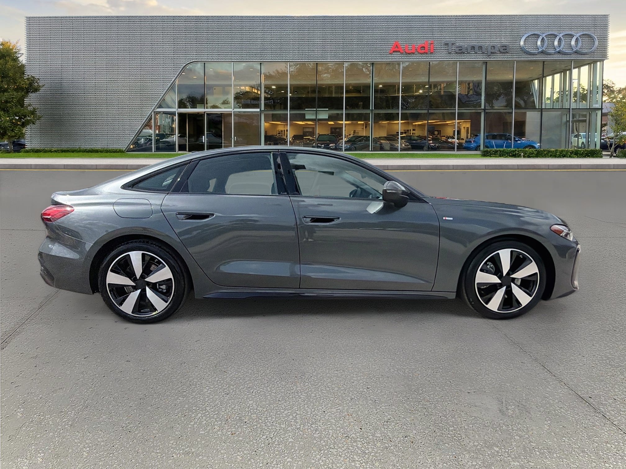 New 2026 Daytona Gray Pearl Effect Audi Premium Plus image 2
