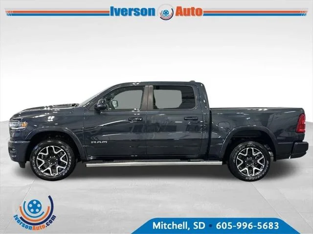 New 2026 Forged Blue Metallic Exterior Paint RAM LARAMIE image 4